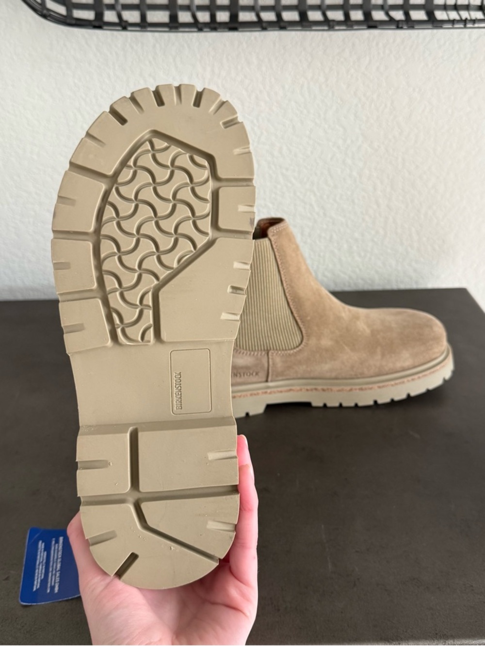 Birkenstock highwood slip on suede boots - Picture 5 of 6